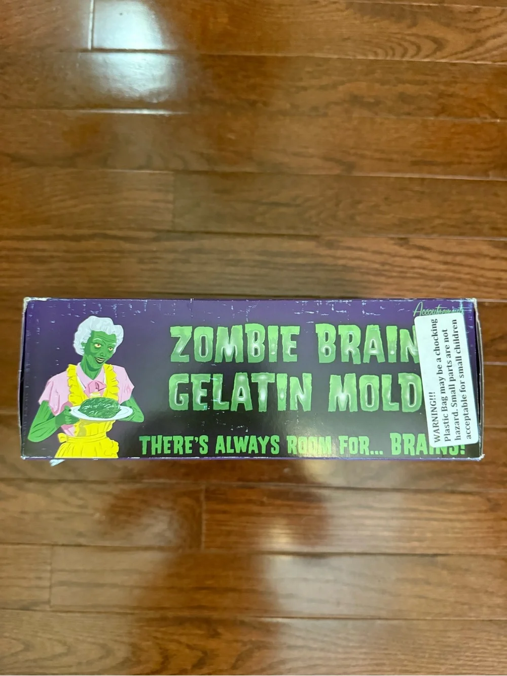 Green Zombie Brain Gelatin Mold Silicone Party Mold
